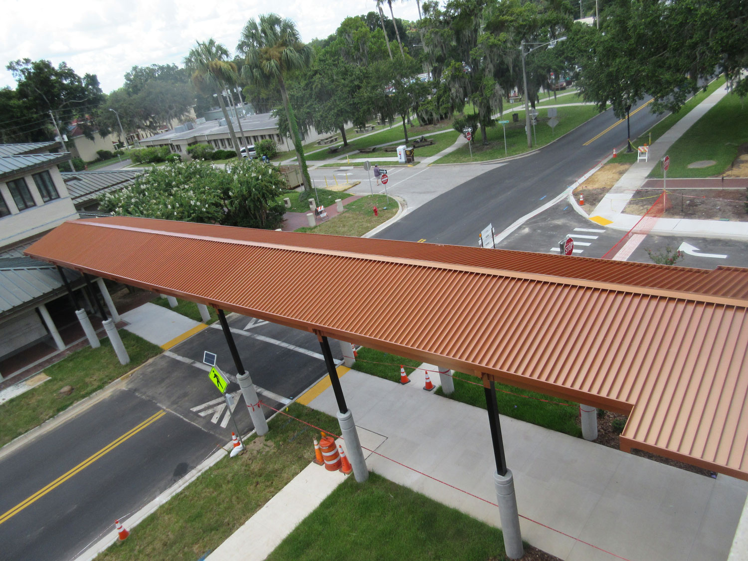 Aluminum Walkway Canopy Gallery