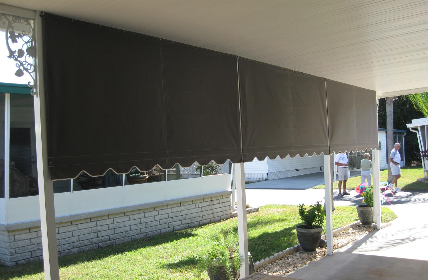 Roll Curtain and Fabric Panel Gallery