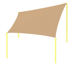 kite shade sail