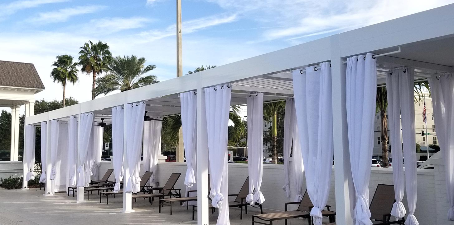 Palma Ceia Golf and Country Club louvered roof