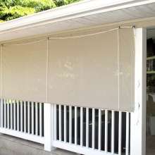 Retractable Exterior Roll Curtains - Awning Works Inc.