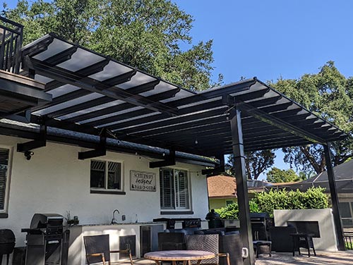 Golf Course Patio - Awning Works Inc.